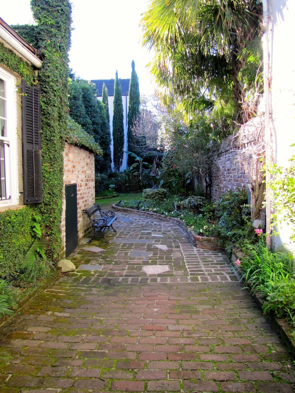 Charleston courtyard
